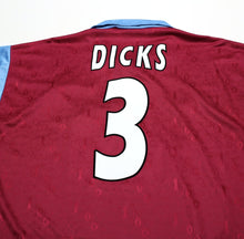 Load image into Gallery viewer, 1995/97 DICKS #3 West Ham United Vintage PONY Football Shirt (L)
