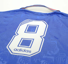 Load image into Gallery viewer, 1996/97 GASCOIGNE #8 Rangers Vintage adidas Home Football Shirt Jersey (XXL)
