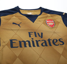 Load image into Gallery viewer, 2015/16 ARSENAL Vintage PUMA Away Long Sleeve Football Shirt (S)
