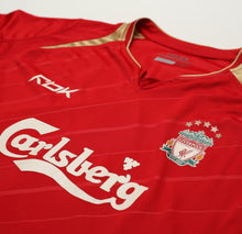 Load image into Gallery viewer, 2005/06 GERRARD #8 Liverpool Vintage Reebok UCL Home Football Shirt Jersey (L)
