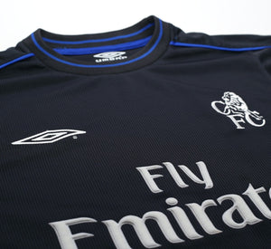 2002/04 GUDJOHNSEN #22 Chelsea Vintage Umbro Away Football Shirt (M)