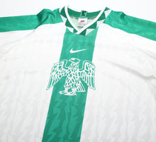 Load image into Gallery viewer, 1996/98 NIGERIA Vintage Nike Player Issue Football TraininShirt (XL)

