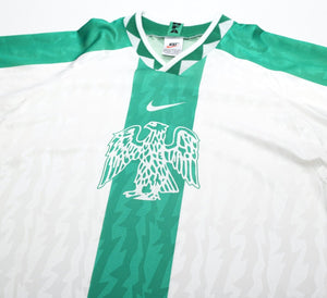 1996/98 NIGERIA Vintage Nike Player Issue Football TraininShirt (XL)