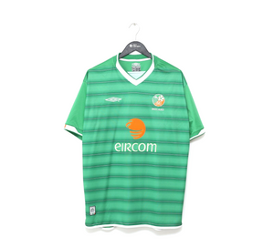 2003/04 KEANE #6 Ireland Vintage Umbro Home Football Shirt (XL)