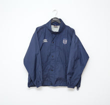 Load image into Gallery viewer, 1999/01 ENGLAND Vintage Umbro Football Hooded Rain Jacket (M) Euro 2000 Keegan
