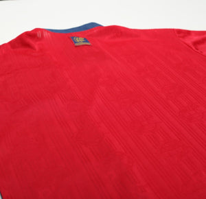 1996/98 SPAIN Vintage adidas Home Football Shirt (XL) EURO 96