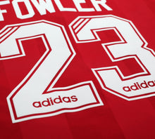 Load image into Gallery viewer, 1995/96 FOWLER #23 Liverpool Vintage adidas Home Football Shirt Jersey (L/XL)
