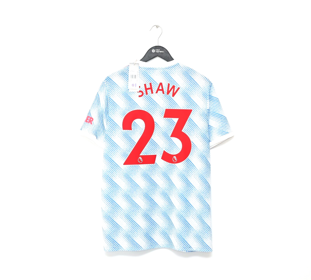 2021/22 SHAW #23 Manchester United Vintage adidas Away Football Shirt (M/L) BNWT
