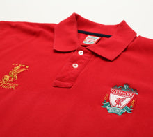 Load image into Gallery viewer, 2004/05 LIVERPOOL Champions Of Europe Football Polo Shirt (M)
