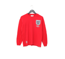 Load image into Gallery viewer, 1966 Bobby MOORE #6 England Vintage Umbro Away LS Football Shirt (M) West Ham
