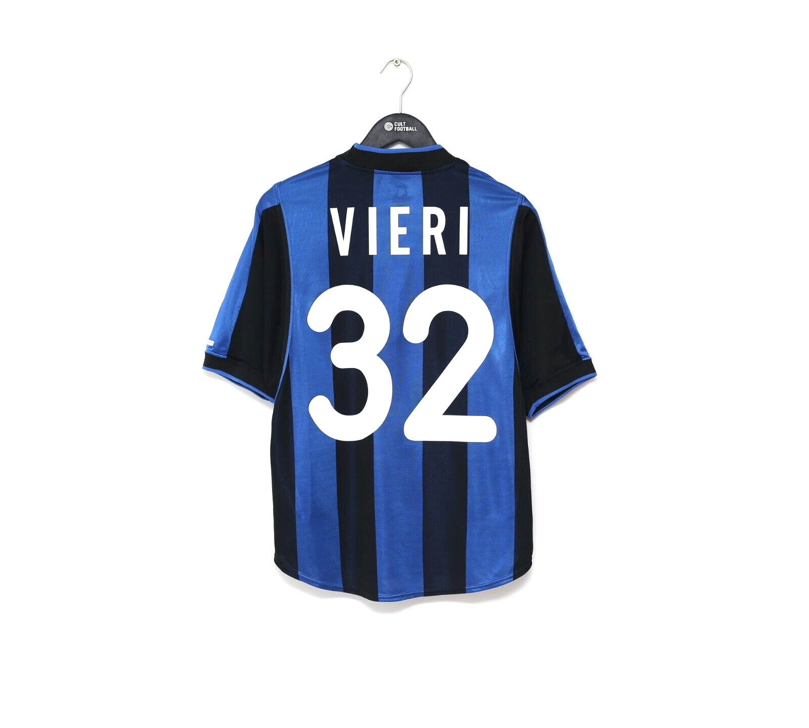 2000/01 VIERI #32 Inter Milan Vintage Nike Home Football Shirt
