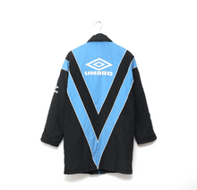 Load image into Gallery viewer, 1992/93 SHEFFIELD WEDNESDAY Vintage Umbro Football Bench Coat Jacket (S/M)
