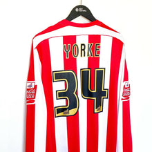 Load image into Gallery viewer, 2006/07 YORKE #34 Sunderland Vintage Lonsdale Football Shirt (XL) Signed Issued
