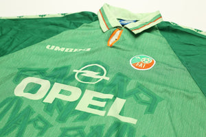 1996/98 IRELAND Vintage Umbro Home Football Shirt Jersey (XL)