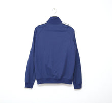 Load image into Gallery viewer, FRED PERRY Men&#39;s 1/4 Zip Taped Blue Track Top Jacket (L)

