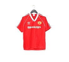 Load image into Gallery viewer, 1988/90 MANCHESTER UNITED Vintage adidas Home Football Shirt (M) 40/42
