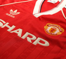 Load image into Gallery viewer, 1988/90 MANCHESTER UNITED Vintage adidas Home Football Shirt (M) 40/42
