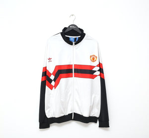 1988/90 MANCHESTER UNITED adidas Originals Football Track Top Jacket (XXL)