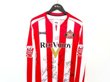 Load image into Gallery viewer, 2006/07 YORKE #34 Sunderland Vintage Lonsdale Football Shirt (XL) Signed Issued
