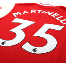 Load image into Gallery viewer, 2019/20 MARTINELLI #35 Arsenal Vintage adidas Home Football Shirt (M)
