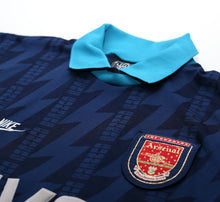 Load image into Gallery viewer, 1994/95 WRIGHT #8 Arsenal Vintage Nike Away Football Shirt (L)
