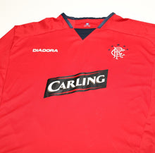 Load image into Gallery viewer, 2004/05 RANGERS Vintage Diadora LS Away Football Shirt Jersey (2XL - XXL)
