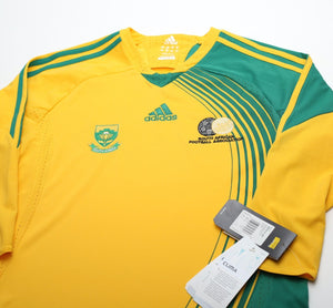 2007/09 SOUTH AFRICA Vintage adidas Home Football Shirt (S) BNWT