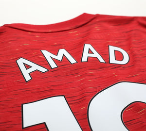 2020/21 AMAD DIALLO #19 Manchester United Vintage adidas Home Football Shirt (M)