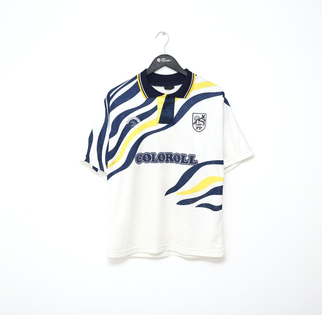 1992/93 PRESTON North End Vintage Matchwinner Home Football Shirt (M)