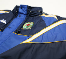 Load image into Gallery viewer, 2000/02 BLACKBURN ROVERS Vintage Kappa Football Bench Coat Jacket (L)
