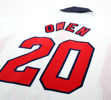 Load image into Gallery viewer, 1997/99 OWEN #20 England Vintage Umbro Home Football Shirt (L) World Cup 1998
