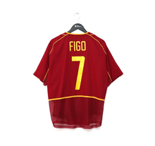 Load image into Gallery viewer, 2002/04 FIGO #7 Portugal Vintage Nike Player Issue Spec Home Football Shirt (L)
