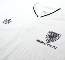 Load image into Gallery viewer, 1991/93 WIMBLEDON FC Vintage Admiral Away Football Shirt Jersey (XL)
