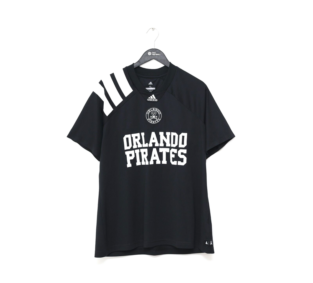 2017/18 ORLANDO PIRATES #37 Retro adidas Football Shirt Jersey (XL)