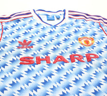 Load image into Gallery viewer, 1990/92 MANCHESTER UNITED Retro adidas Originals Away Football Shirt (M/L)
