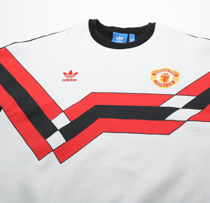 1988/90 MANCHESTER UNITED adidas Originals Football Sweatshirt (M)