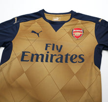 Load image into Gallery viewer, 2015/16 ARSENAL Vintage PUMA Away Long Sleeve Football Shirt (S)
