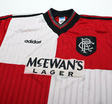 Load image into Gallery viewer, 1995/96 GASCOIGNE #8 Rangers Vintage adidas Away Football Shirt Jersey (XL)
