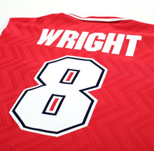 Load image into Gallery viewer, 1996/98 WRIGHT #8 Arsenal Vintage Nike Home Football Shirt Jersey (M)
