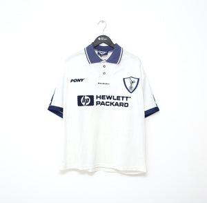 1995/97 ANDERTON #9 Tottenham Hotspur Vintage PONY Home Football Shirt (XL)