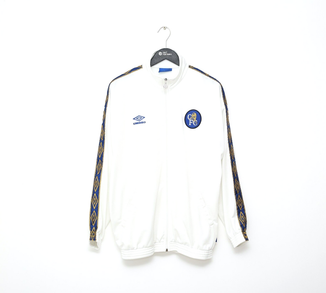 1997/99 CHELSEA Vintage Umbro Football Track Top Jacket (L)