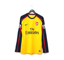 Load image into Gallery viewer, 2008/09 FABREGAS #4 Arsenal Vintage Nike MATCH ISSUE Away Football Shirt SIGNED
