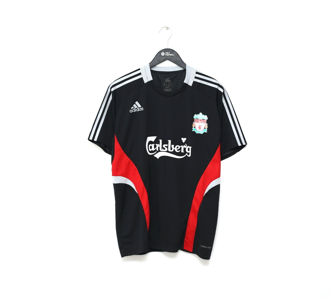 2008/09 LIVERPOOL adidas Formotion Football Player Issue Training Shirt (L)