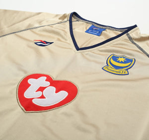2002/03 PORTSMOUTH Vintage Pompey Away Football Shirt Jersey (M)