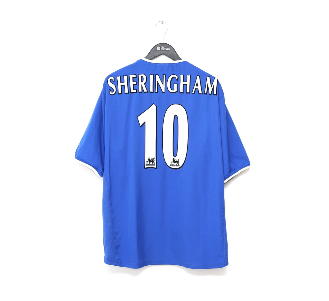 2003/05 SHERINGHAM #10 Portsmouth Vintage Pompey Home Football Shirt (XL)