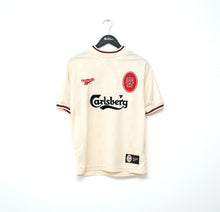 Load image into Gallery viewer, 1996/97 FOWLER #9 Liverpool Vintage Reebok Away Football Shirt Jersey (S) 34/36
