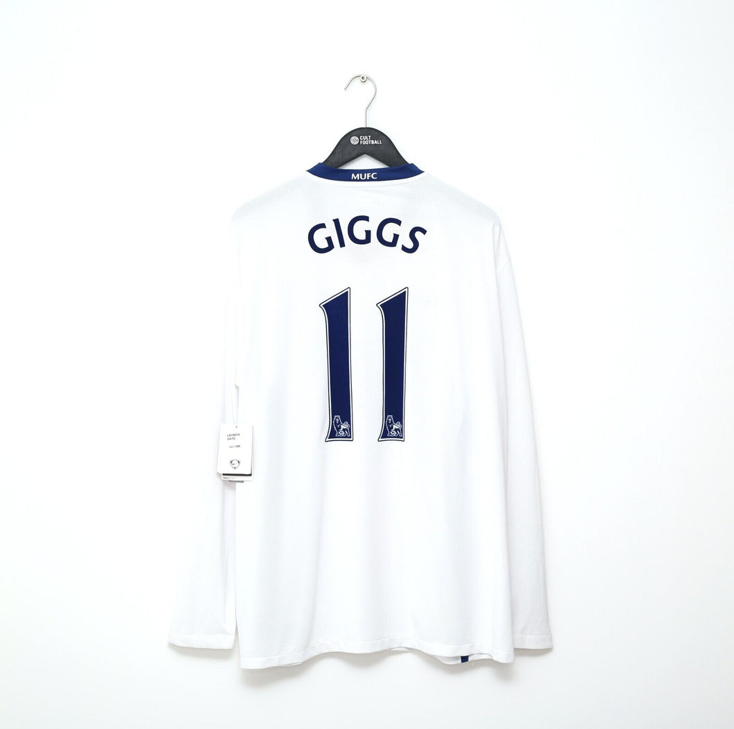 2008/10 GIGGS #11 Manchester United Vintage Nike LS Away Football Shirt XXL BNWT