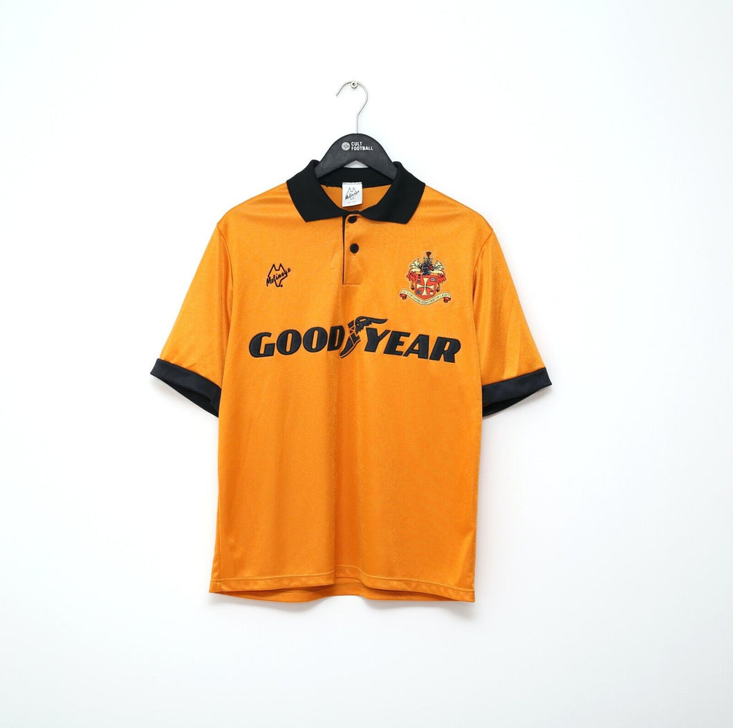 1993/94 WOLVERHAMPTON WANDERERS Vintage Molineux Home Football Shirt (M)