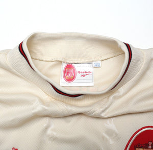 1996/97 FOWLER #9 Liverpool Vintage Reebok Away Football Shirt Jersey (S) 34/36