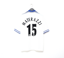 Load image into Gallery viewer, 1998/99 MATERAZZI #15 Everton Vintage Umbro Away Football Shirt (XL) Italy Inter
